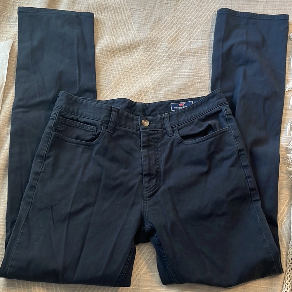Men Vineyard Vine Blue Pants